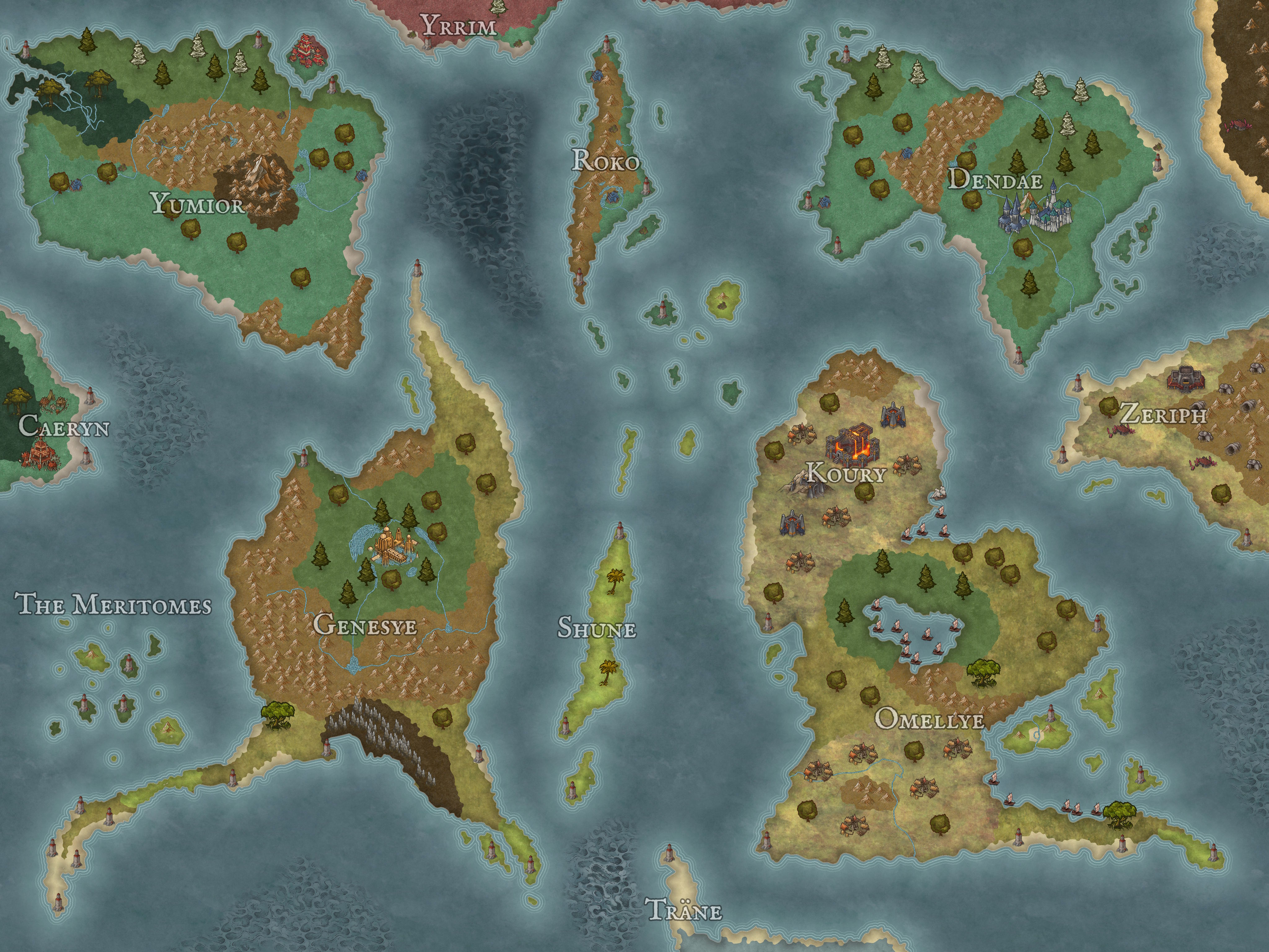Verdenzye biome map